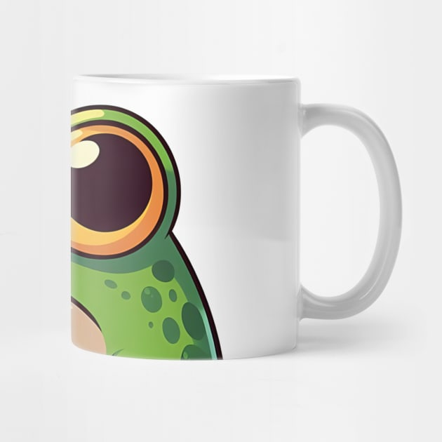 Sad Day funny frog by POLAMIR